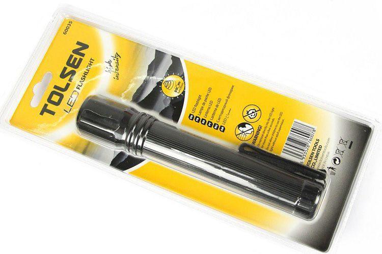 ĐÈN PIN PHÓNG TO, 10W DÙNG PIN TOLSEN 60035 - HÀNH CHÍNH HÃNG