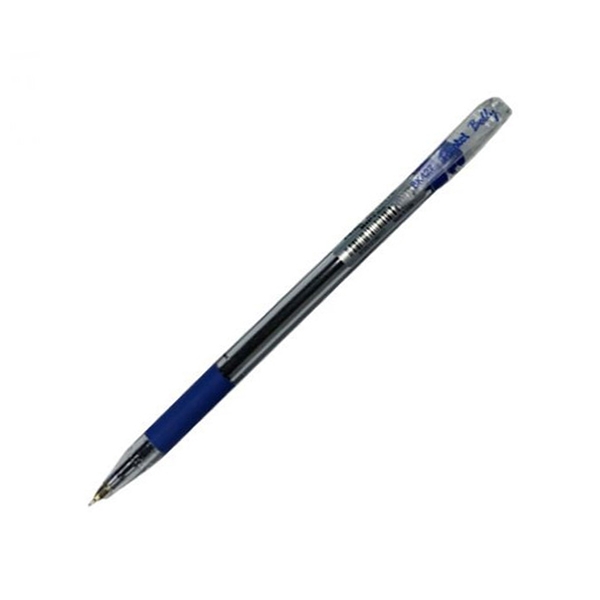 Bộ 3 Bút Bi Nắp Đậy Pentel BK427-C - Xanh