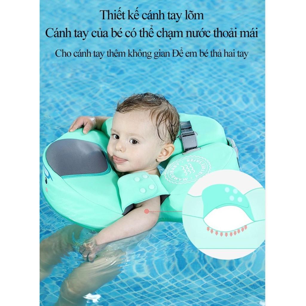 Phao Bơi Không Bơm MAMBOBABY chống sặc cho trẻ Swimming float