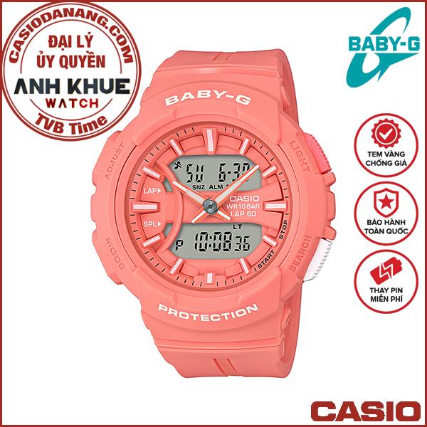 Đồng hồ nữ dây nhựa Casio Baby-G chính hãng BGA-240BC-4ADR