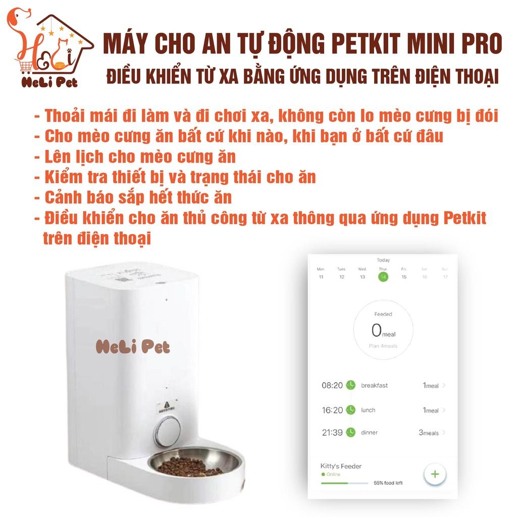 Máy Cho Mèo Ăn Tự Động Petkit Mini Pro, Máy Nhả Hạt Petkit Fresh Element Mini Pro