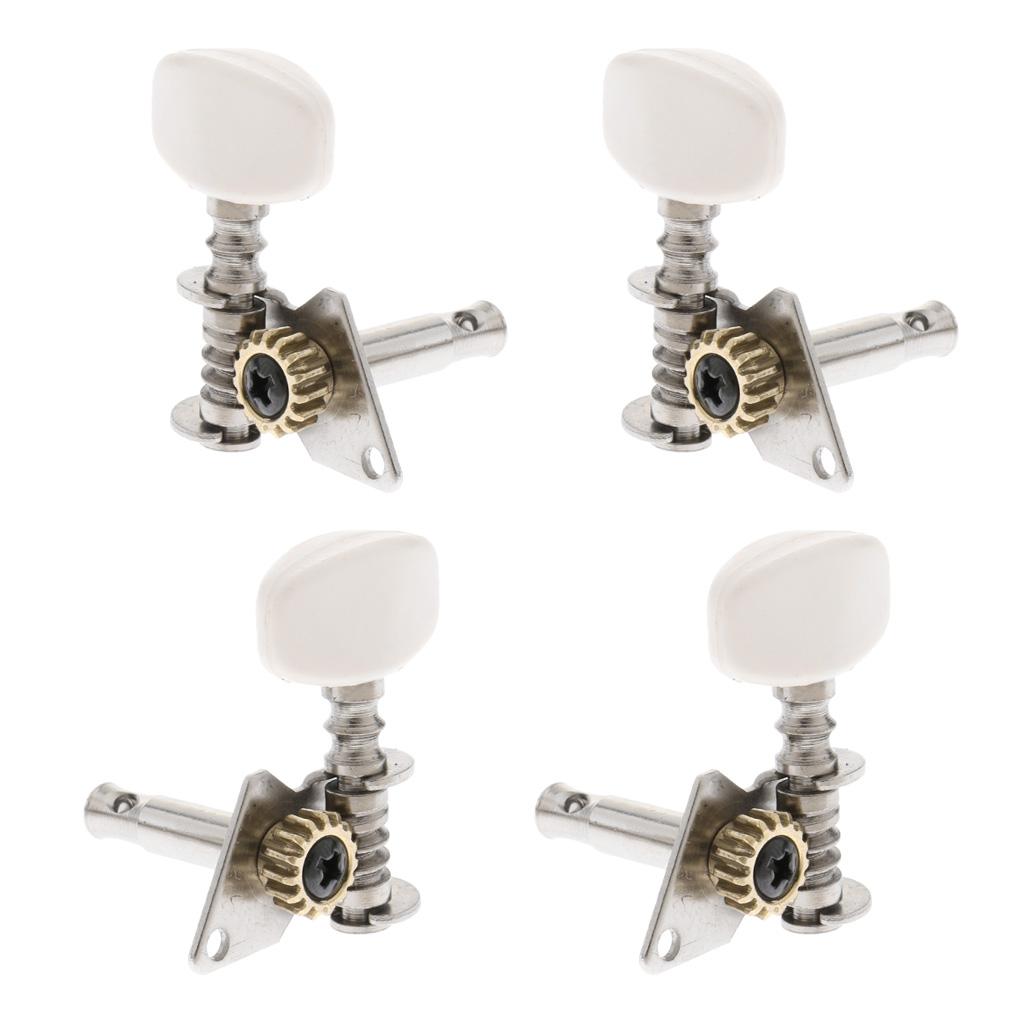 Sunnimix 4 Đàn Ukulele Chỉnh Chốt Chỉnh Âm Máy Đầu Cho Đàn Ukulele 4 Dây Đàn Guitar