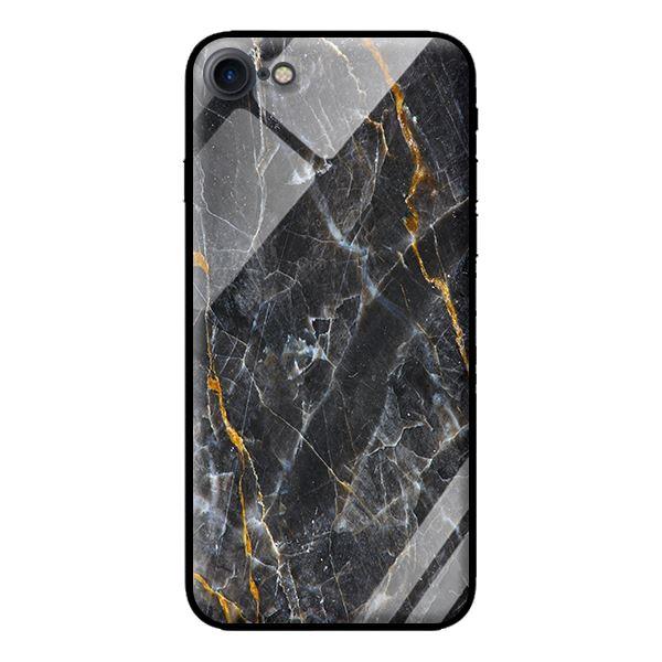 Ốp kính cường lực cho iPhone 8  Đá Đen - Hàng chính hãng