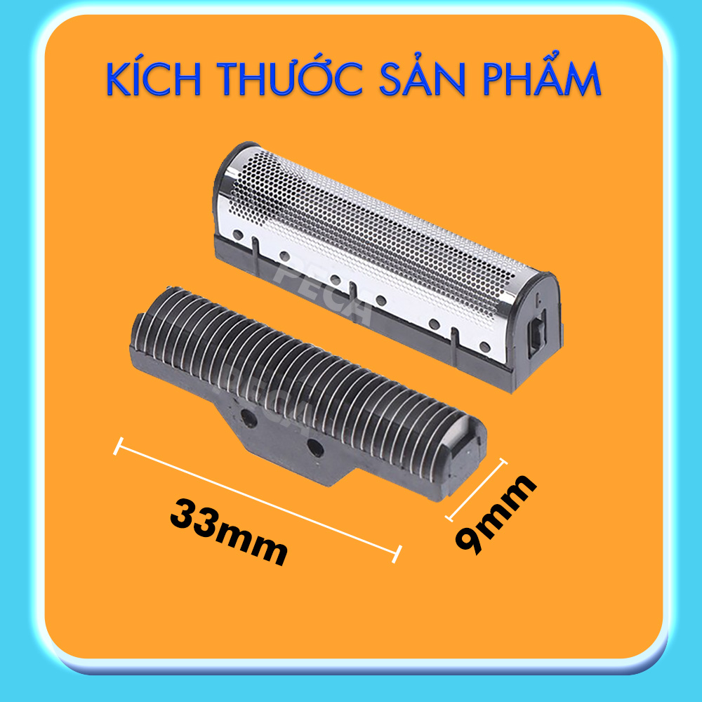 Bộ lưỡi máy cạo râu thay thế cho dòng máy cạo râu Kemei KM-1102 và KM-1102H dễ tháo lắp sử dụng