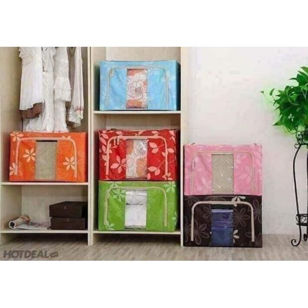 Túi đựng chăn màn có khung sắt siêu tiện dụng