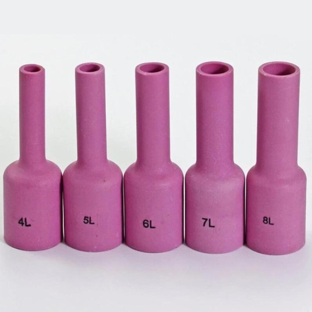 TIG Alumina Ceramic Cups Nozzle Guide Insulators Gasket Gas Lens Collet
