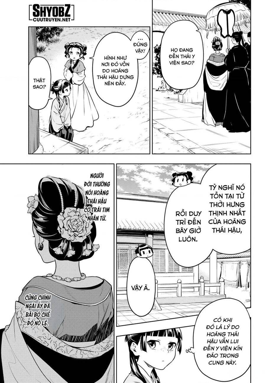Dược Sư Tự Sự - Nhật ký giải mã bí ẩn chốn Hậu cung của Maomao chapter 55.5 7
