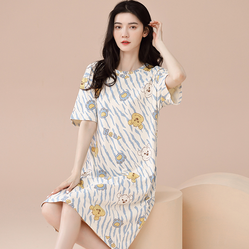 Váy mặc nhà cotton 8820