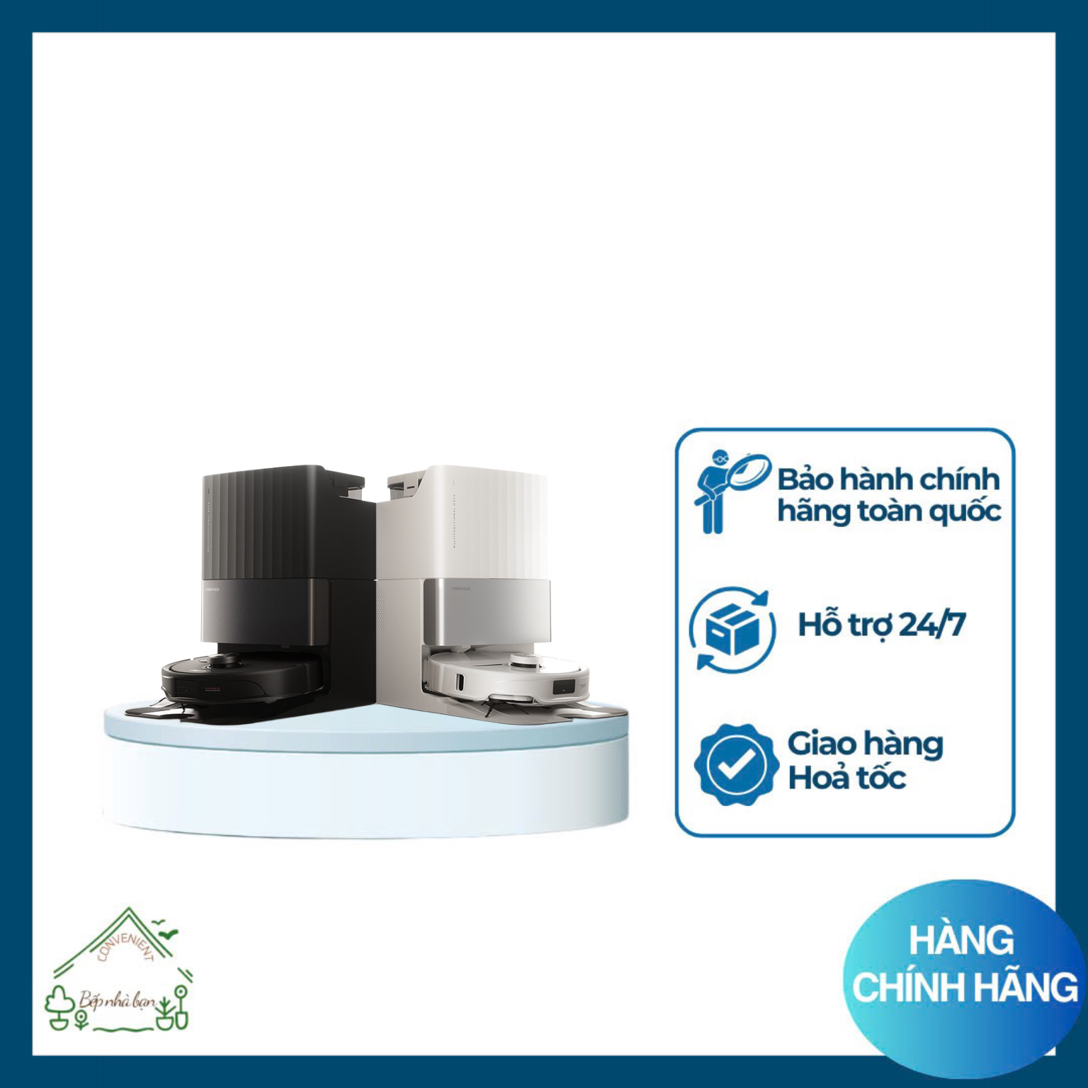 Robot hút bụi lau nhà Roborock QRevo Master – Bảo hành 24 tháng- Hàng Chính Hãng