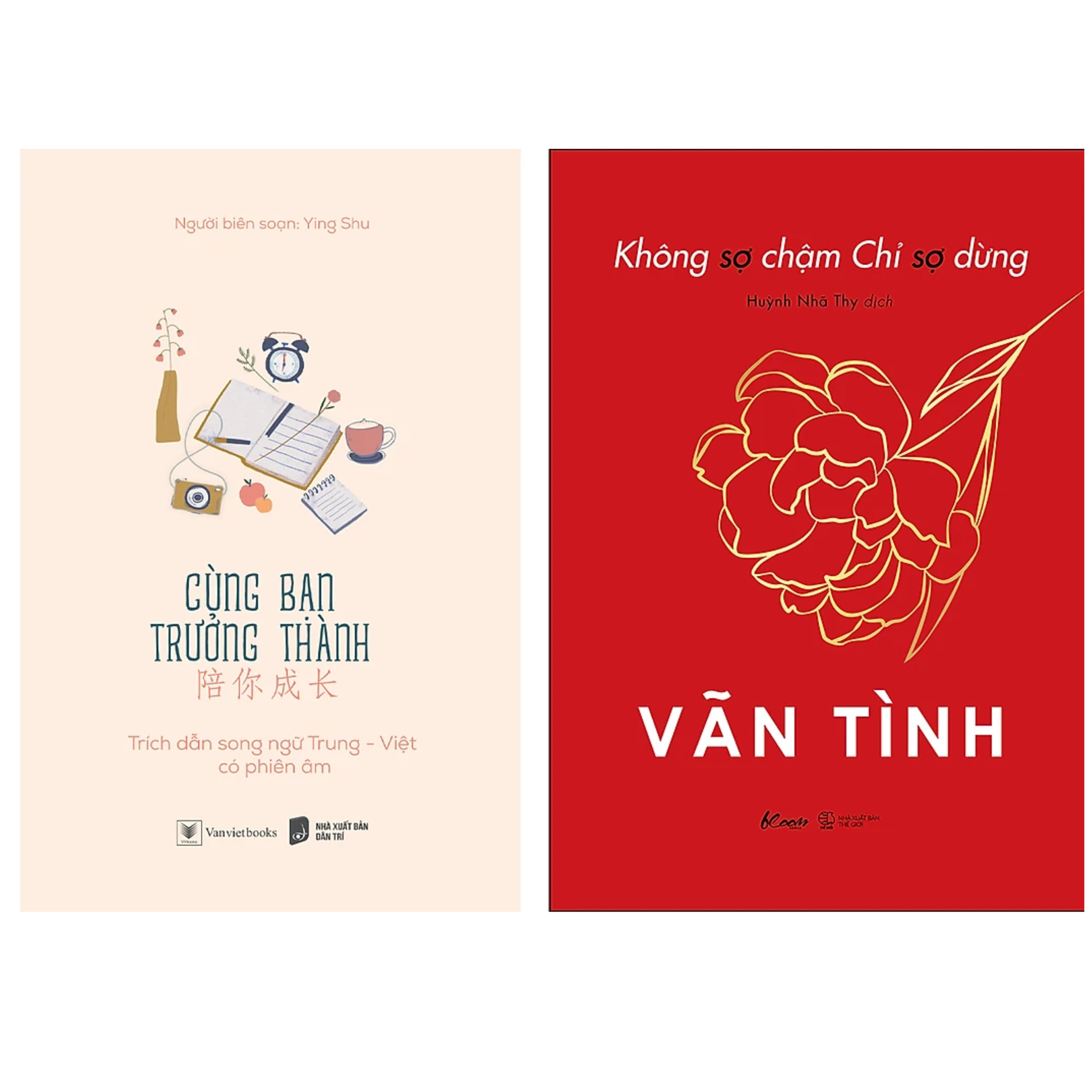 Combo 2Q: Cùng Bạn Trưởng Thành + Không Sợ Chậm Chỉ Sợ Dừng