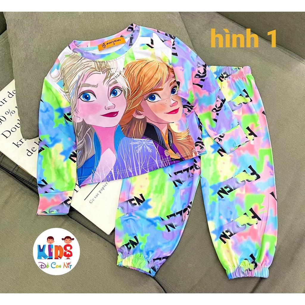 THUN LẠNH TAY DÀI BÉ GÁI - ĐỒ BỘ TRẺ EM