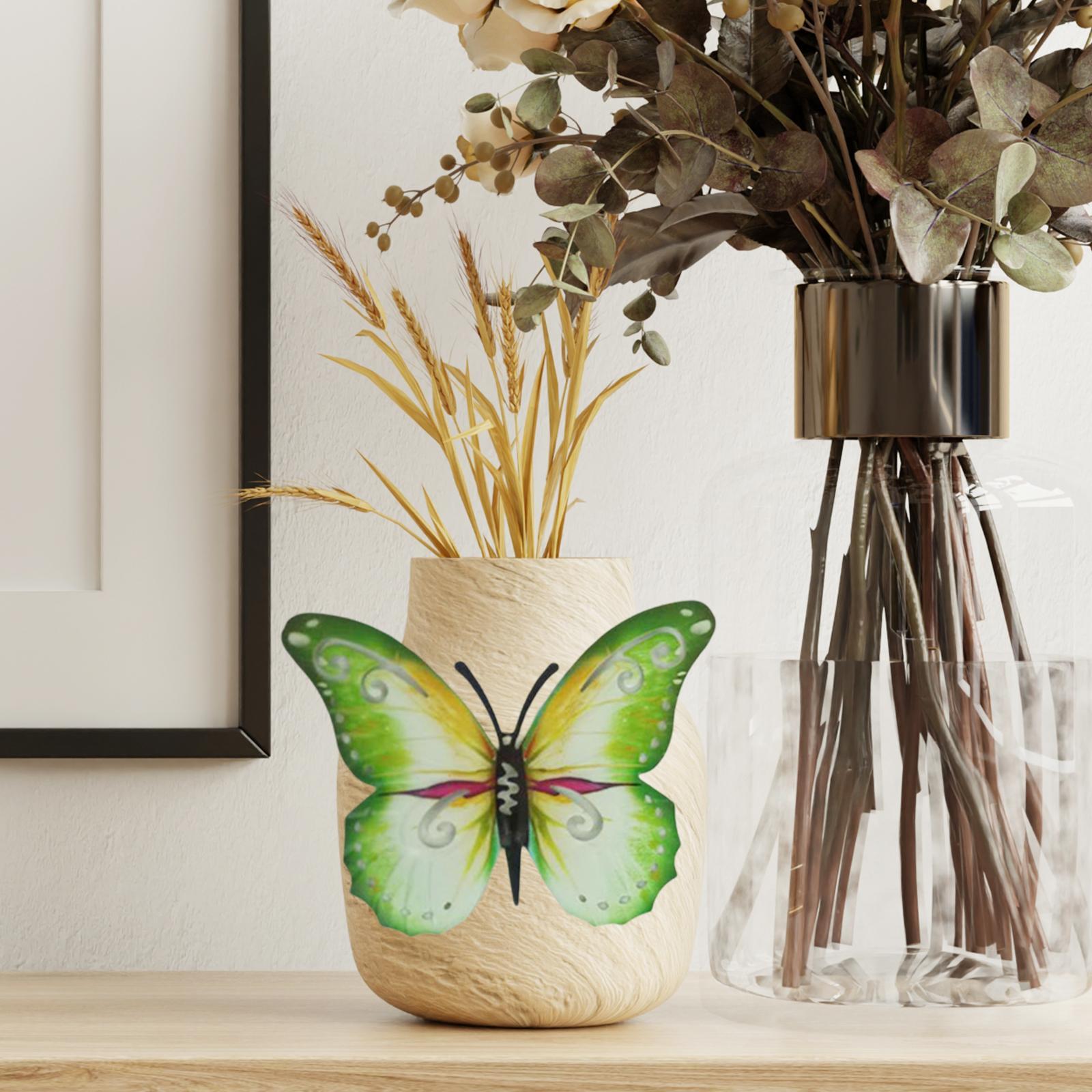 Butterfly Metal Wall Art Decors Background Farmhouse Hanging Wall Sculptures