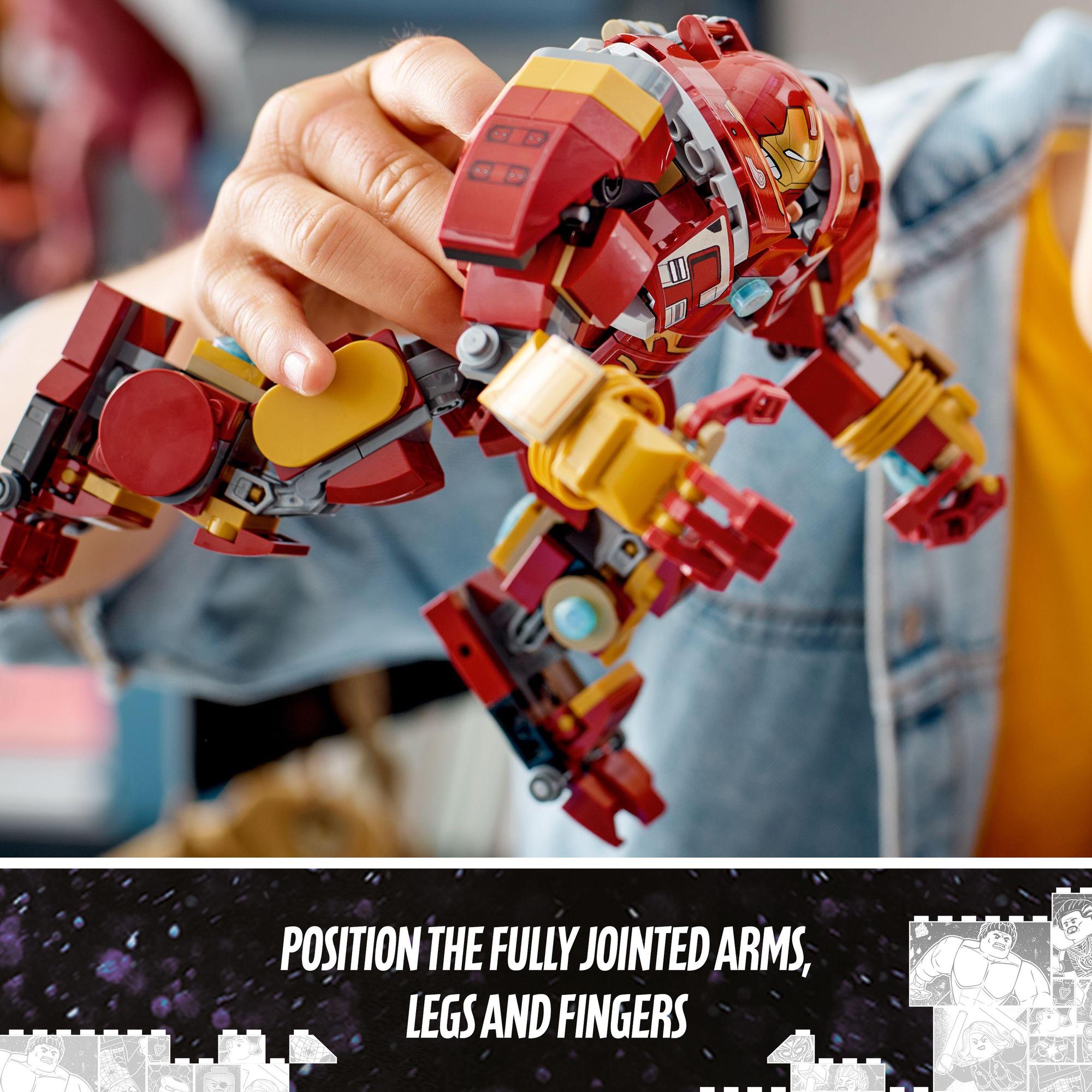 LEGO Superheores 76247 Chiến Giáp Hulk Buster (385 Chi Tiết)