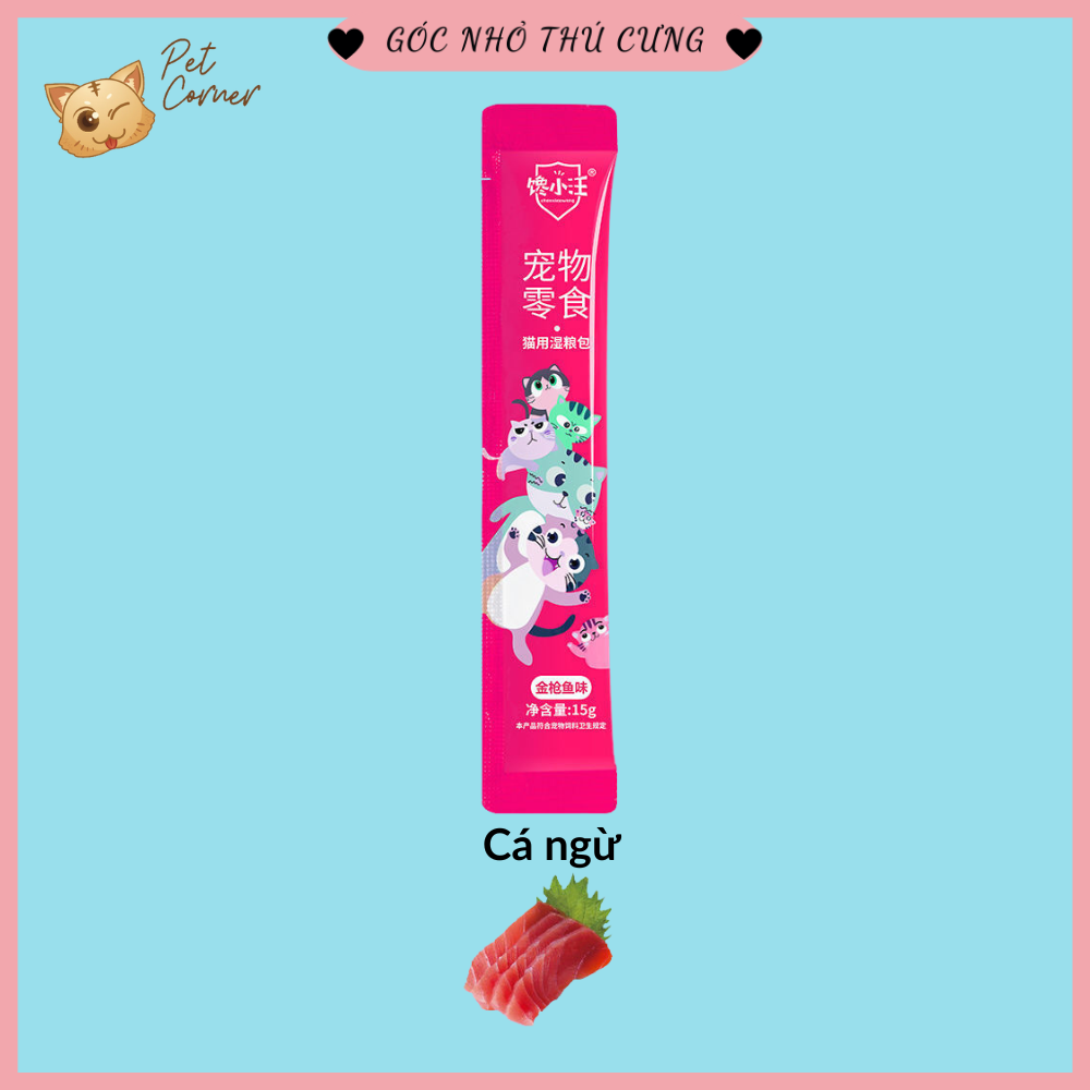 Combo 10 chiếc súp thưởng cho mèo giá rẻ Pet Snacks, Ciao, Shizuka, Cat Food