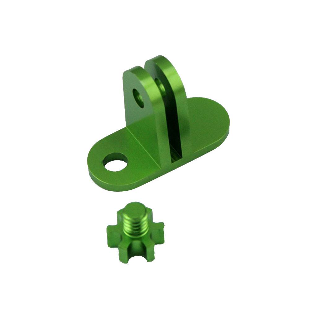 Green CNC Aluminum Bracket Mount Adapter Sport Camera for Xiaomi Yi