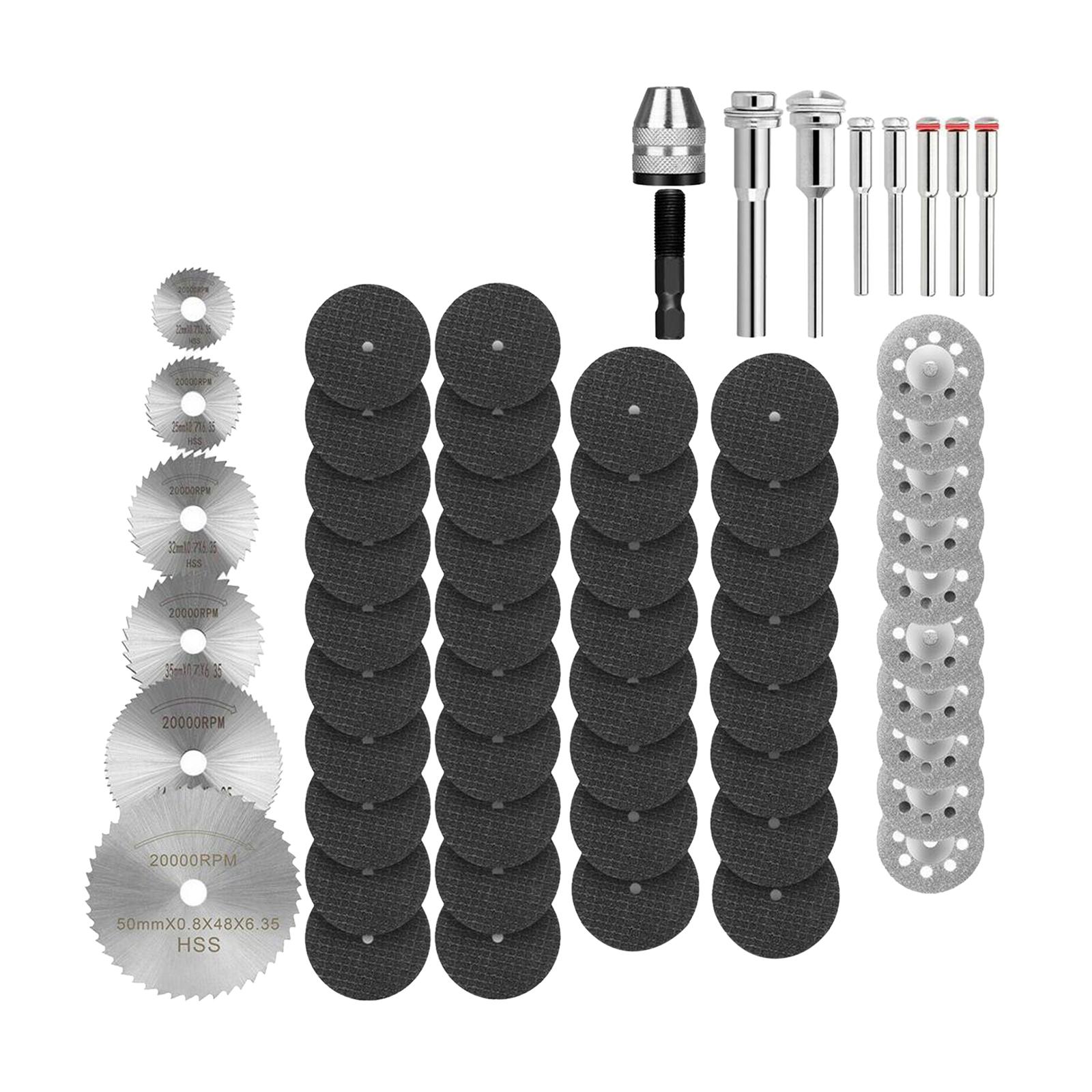 Diamond Cutting Wheel And HSS Saw Blade Cutting Stones Glass Woodworking
