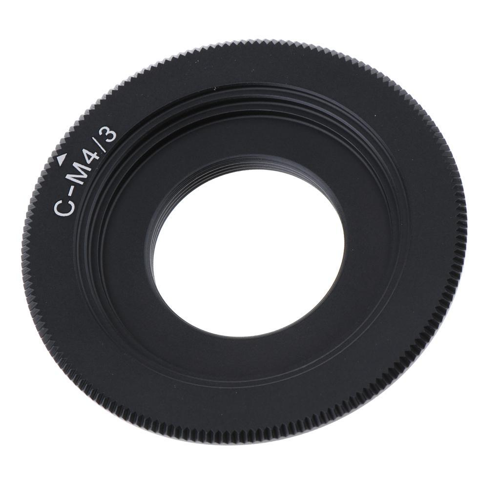 For Panasonic Olympus Mirrorless Camera C Mount Lens Converter Adapter Ring