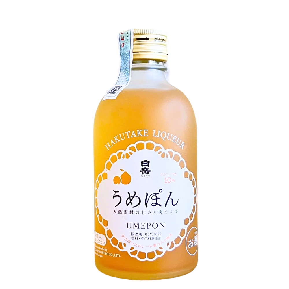 Rượu Mơ Umepon Hakutake Liqueur 10% 300ML (TAKAHASHI SHUZO)