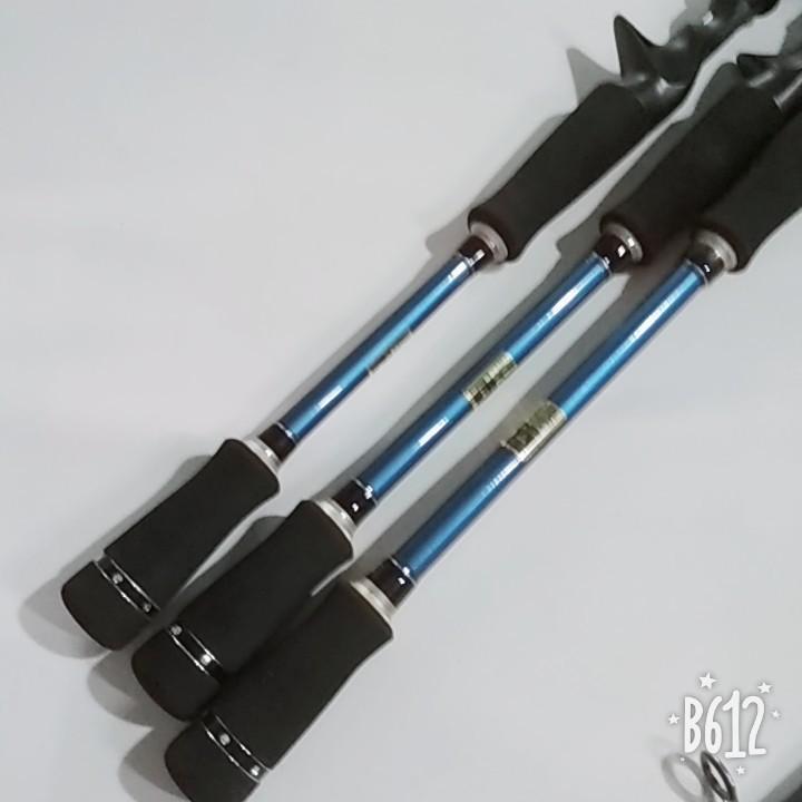 Bộ cần câu lure 2 ngọn máy ngang