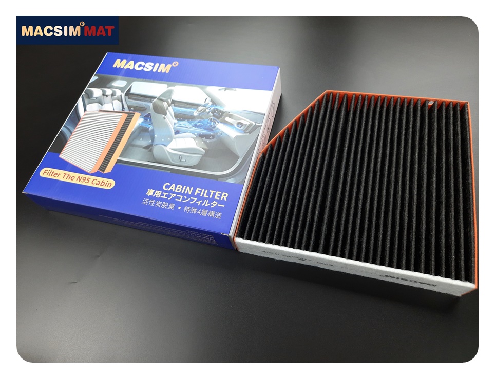 Lọc gió điều hòa cao cấp Macsim N95 xe ô tô Mercedes C180k/ C200/ C300//c180/c260 - 2008- 2010