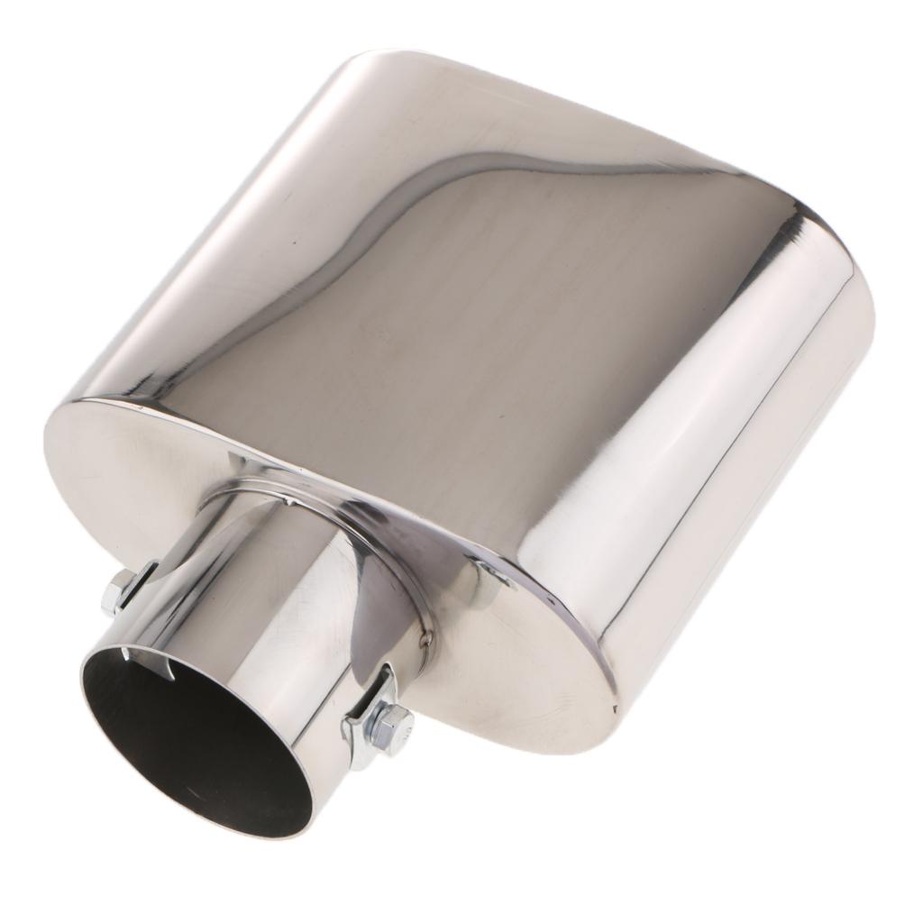 Car Truck Tail Throat Pipe Exhaust Pipe Trim Tips Muffler Pipe