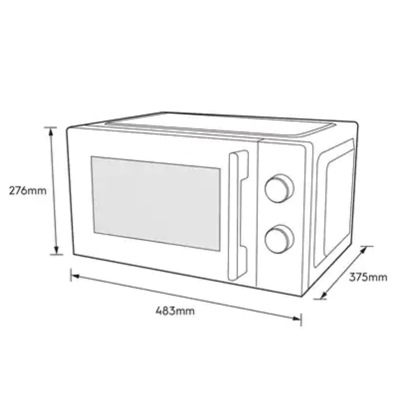 Lò Vi Sóng Electrolux EMG23K22B - Hàng Chính Hãng