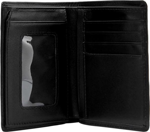 Ví Nam Kiểu Đứng Huy Hoàng HT2108 (12.5 x 10 cm) - Đen