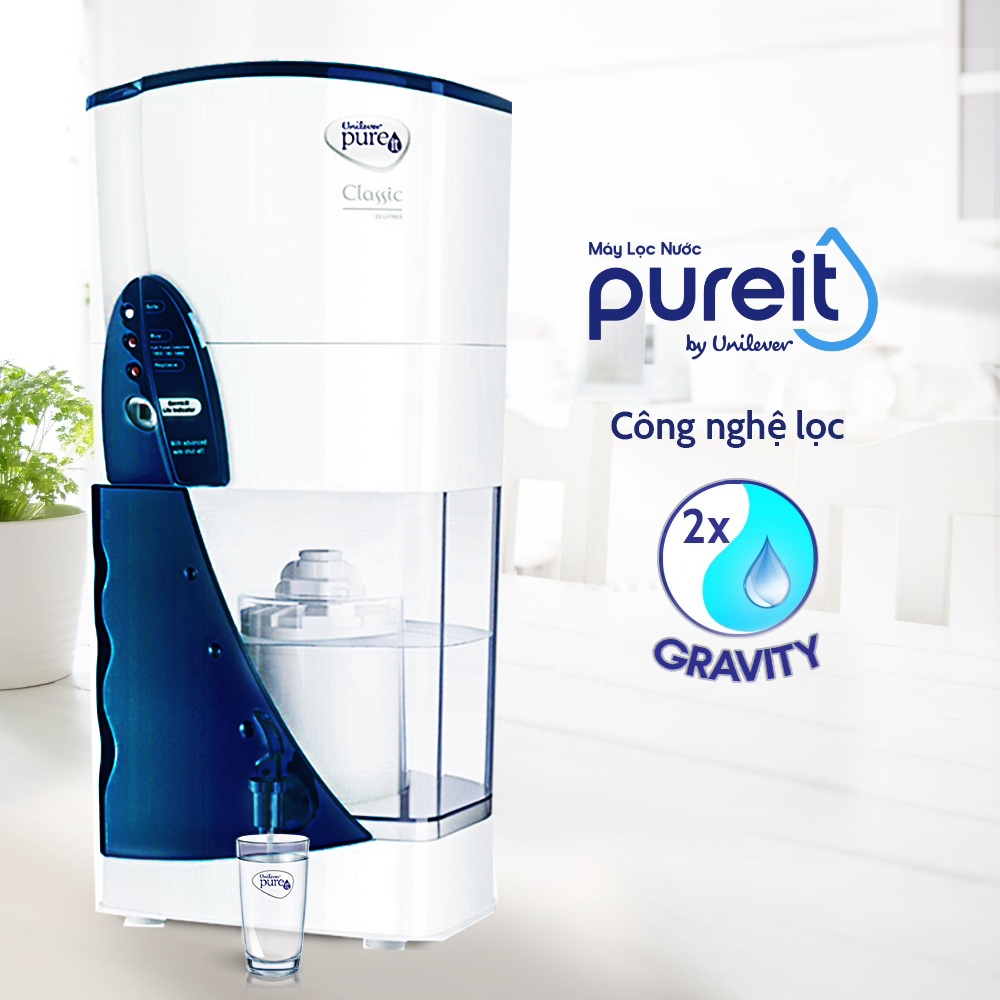 Bộ Lọc - Máy Lọc Nước Unilever Pureit Casa Classic RO + MF 