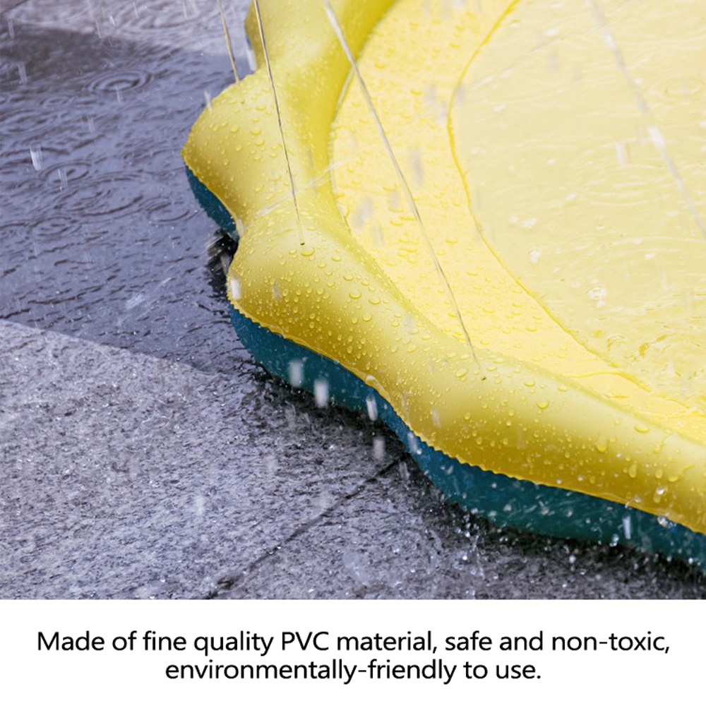 Thảm phun nước cho trẻ em chất liệu nhựa PVC, bền bỉ, giúp vui chơi giải trí
