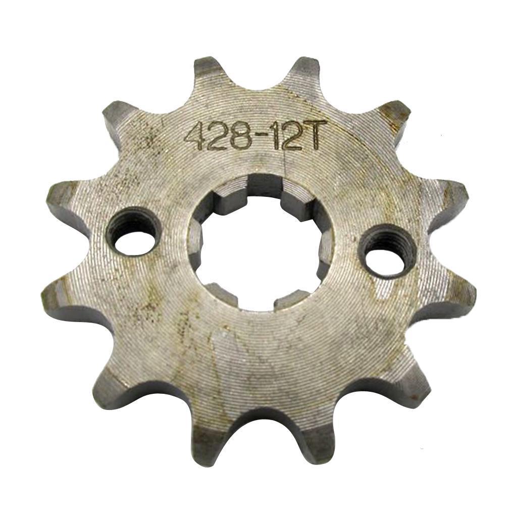 12T  17mm 428 Chain Front Sprocket Cog for  Quad Dirt Bike