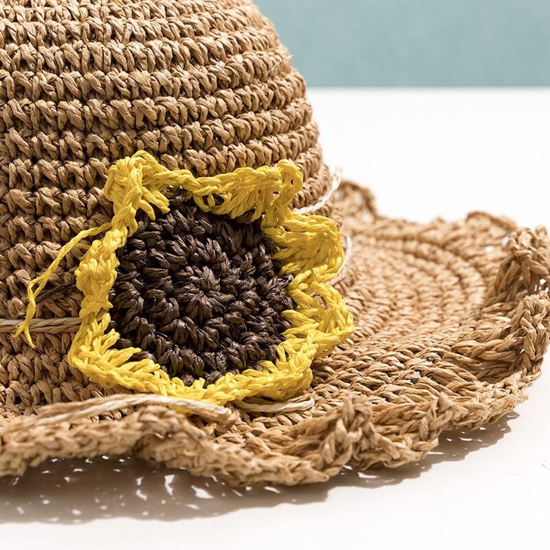 NÓN CÓI THỜI TRANG ĐI BIỂN CHO BÉ , MŨ NÓN CHỐNG NẮNG MÙA HÈ CHO BÉ GÁI