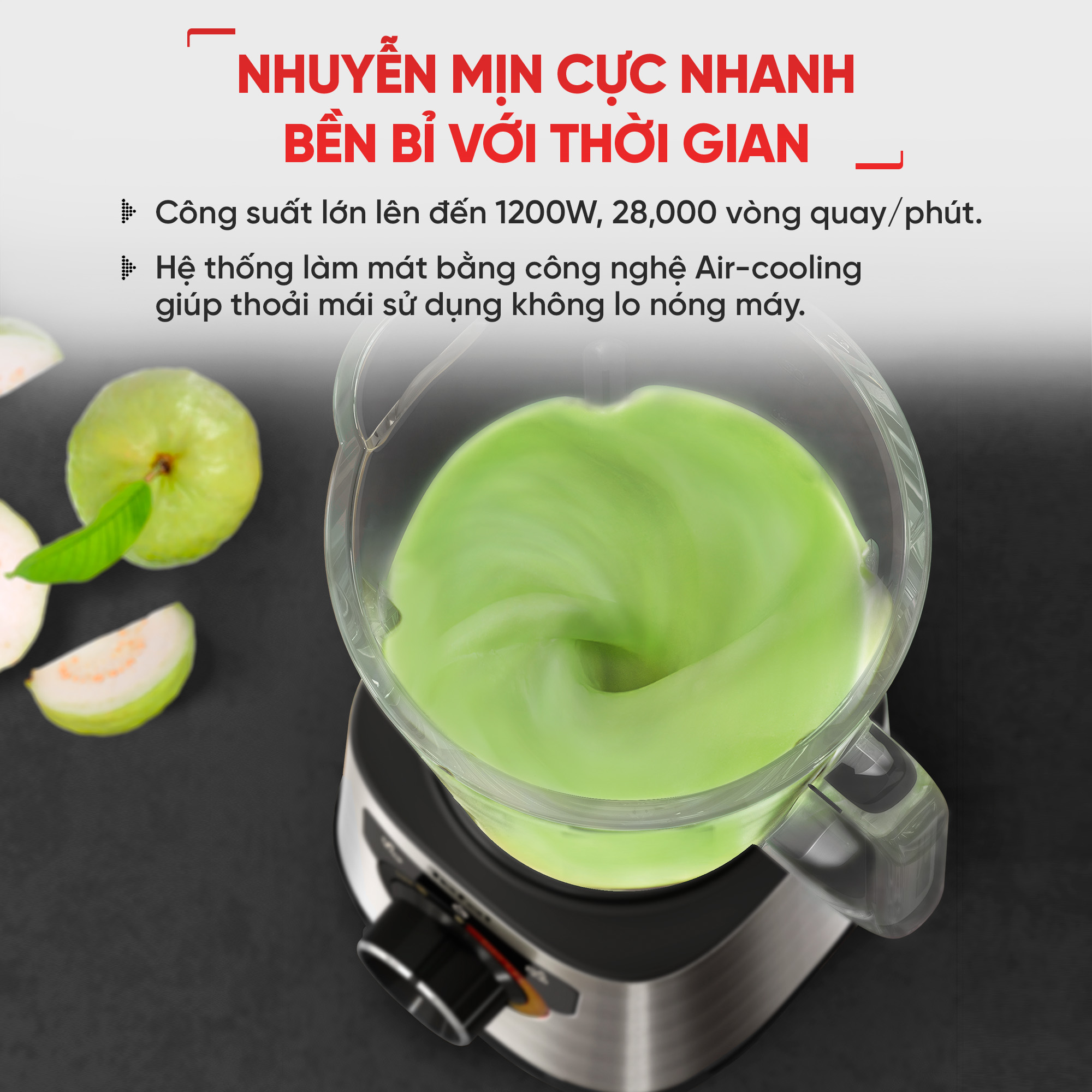 Máy xay sinh tố Tefal PerfectMix BL871D31 - Hàng chính hãng