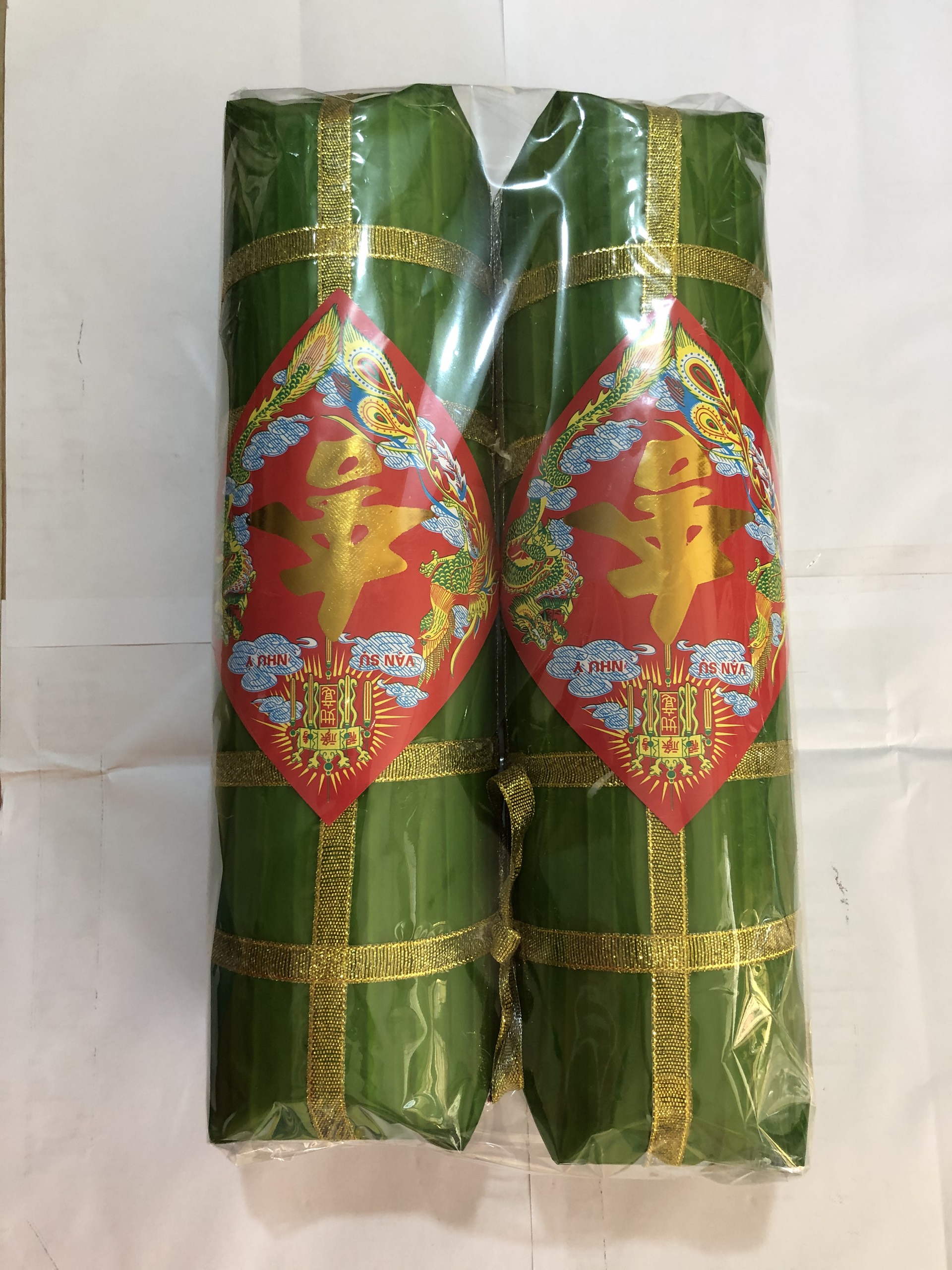 Mô hình Bánh Tét trang trí Tết  bộ 2 bánh