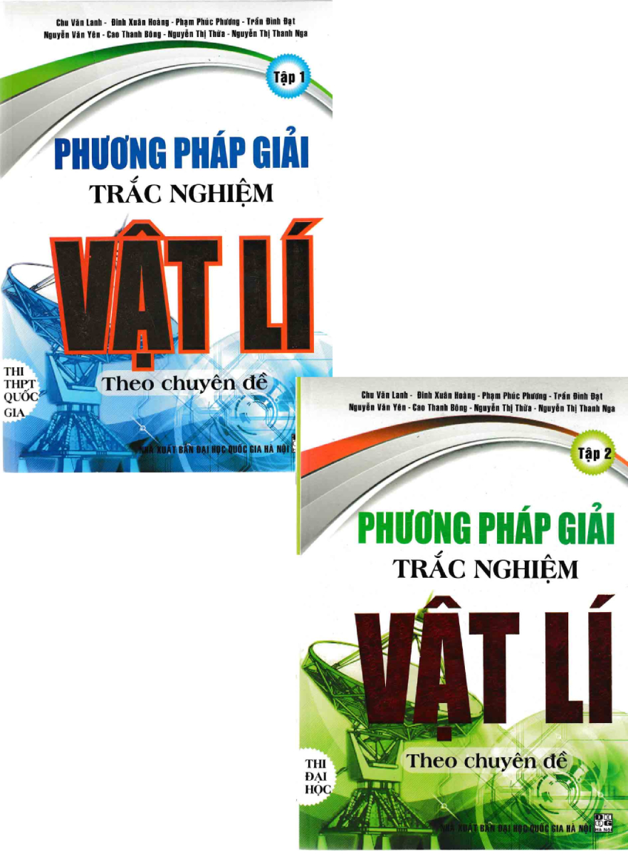 Combo Phương Pháp Giải Bài Tập Trắc Nghiệm Vật Lí (Bộ 2 Cuốn)