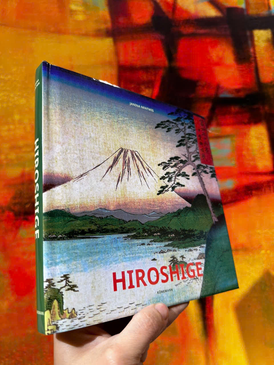 Sách - Hiroshige by Janina Nentwig - Nghệ thuật tiếng Anh/ Art Book in English