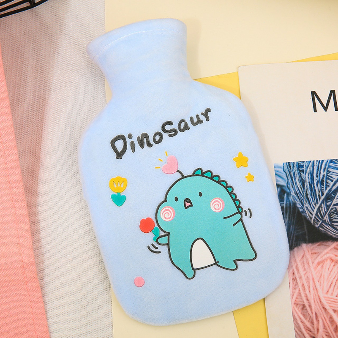 Túi Chườm Nóng Lạnh Giữ Nhiệt Đa Năng Chườm Bụng Hiệu Quả 350ml - Dùng Cho Các Bạn Nữ Chườm Đau Bụng Kinh Nguyệt.