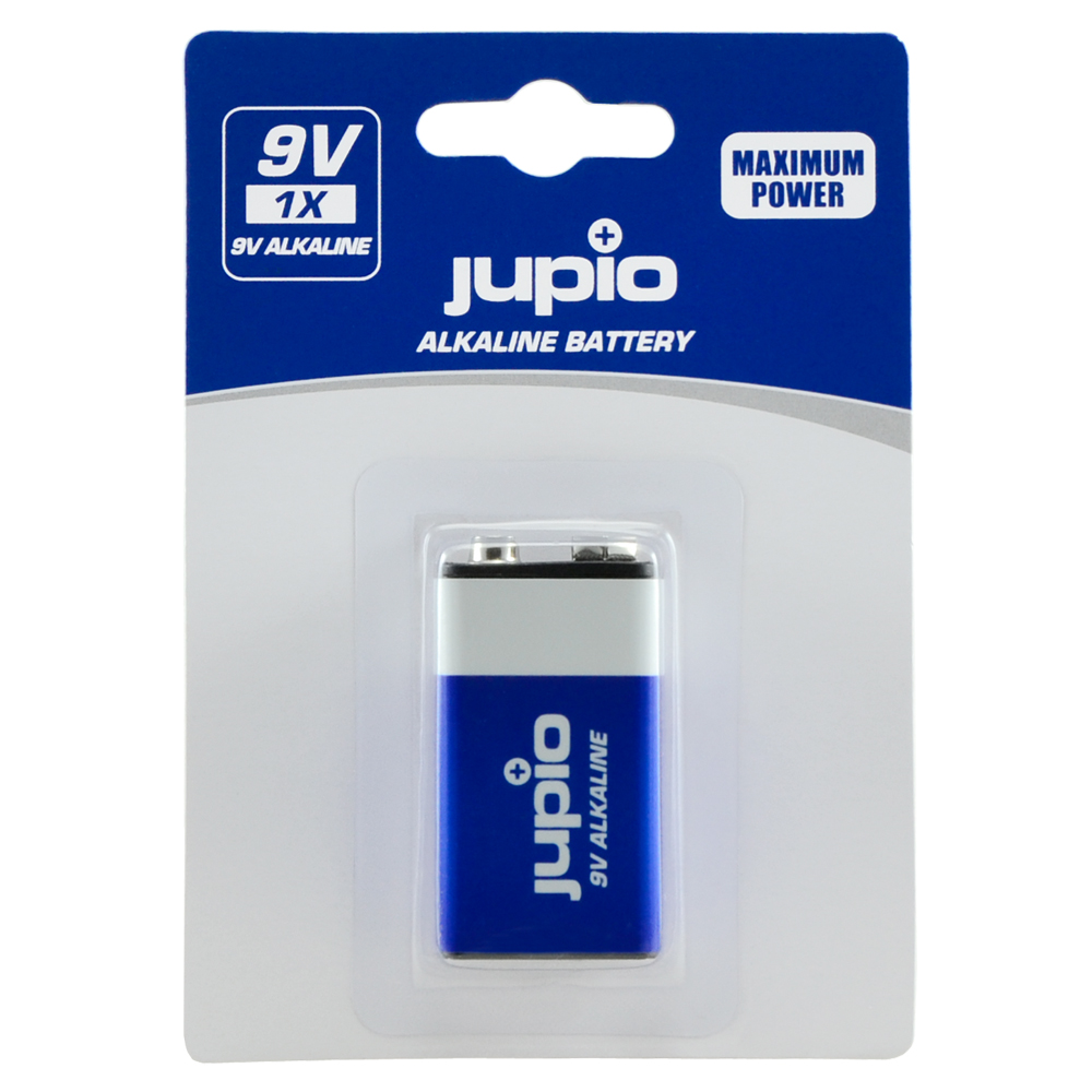 Pin vuông hàng chính hãng Jupio 9V Alkaline hàng chính hãng Jupio