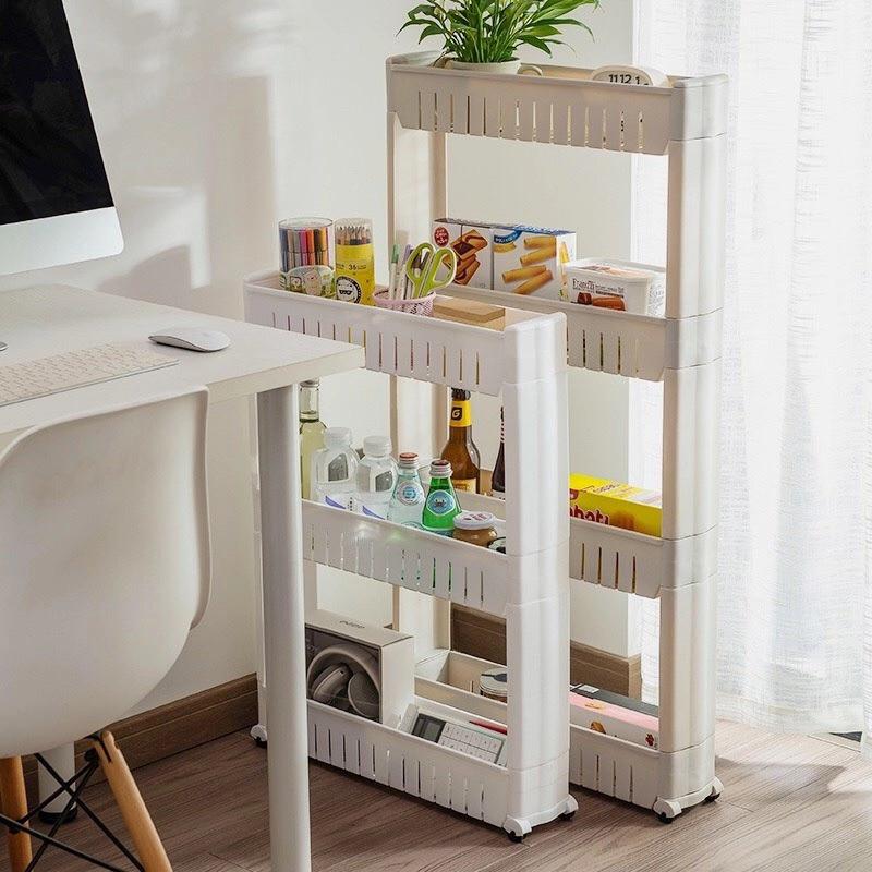 Kệ Kéo để đồ 3 tầng đa năng có bánh xe