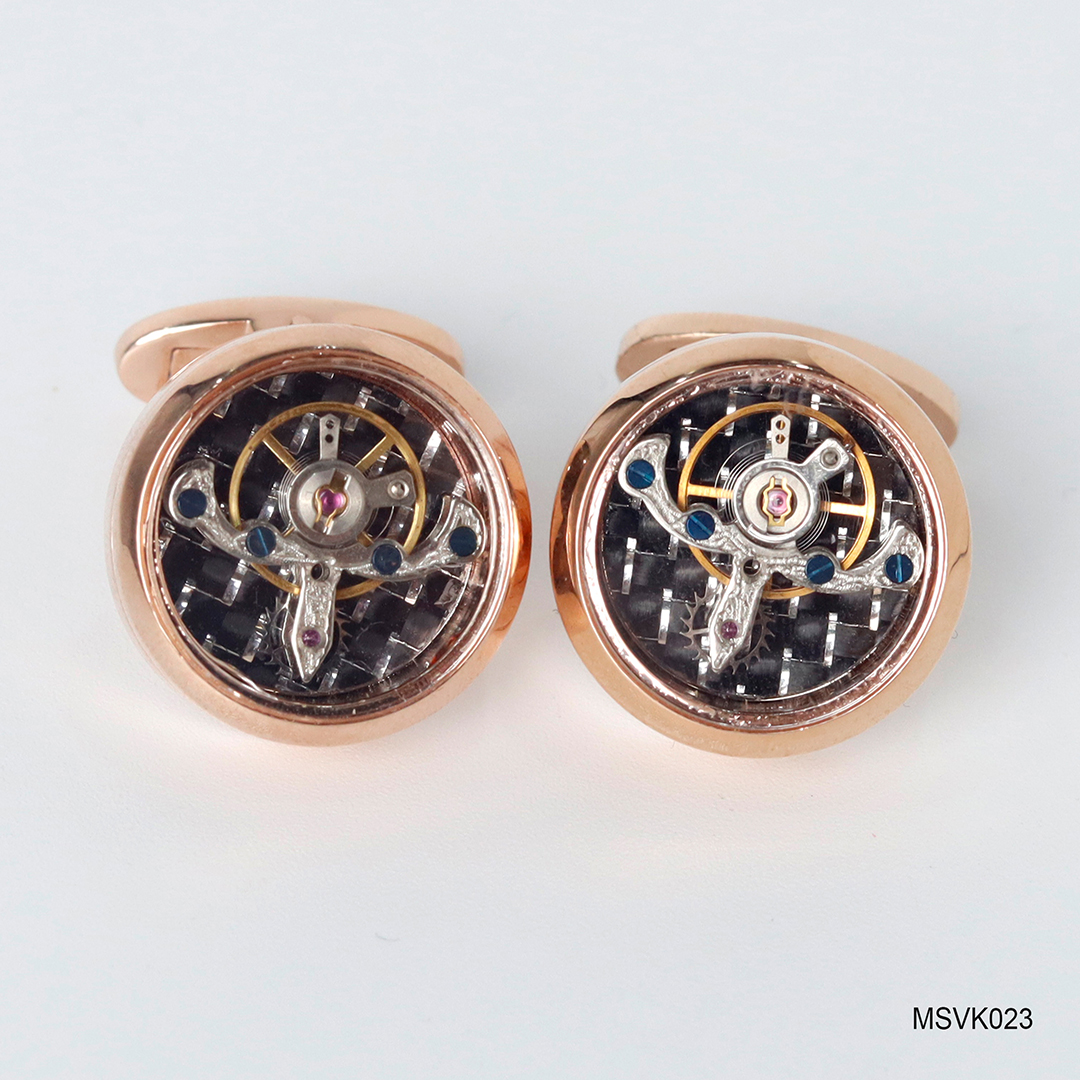 Khuy măng sét chuyển động cơ - Compass Cufflinks - Thomas Nguyen