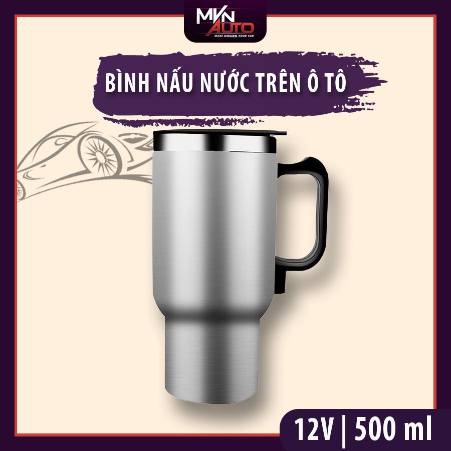 Bình Nấu Nước – Cốc Giữ Nhiệt Ô Tô – Cốc Làm Ấm Nước Không Gỉ