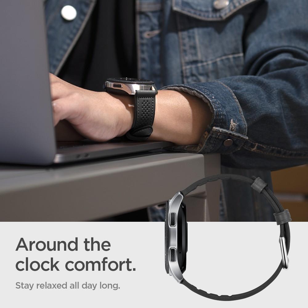 Dây Đeo Galaxy Watch 3 Watch Spigen Band Retro Fit - hàng chính hãng