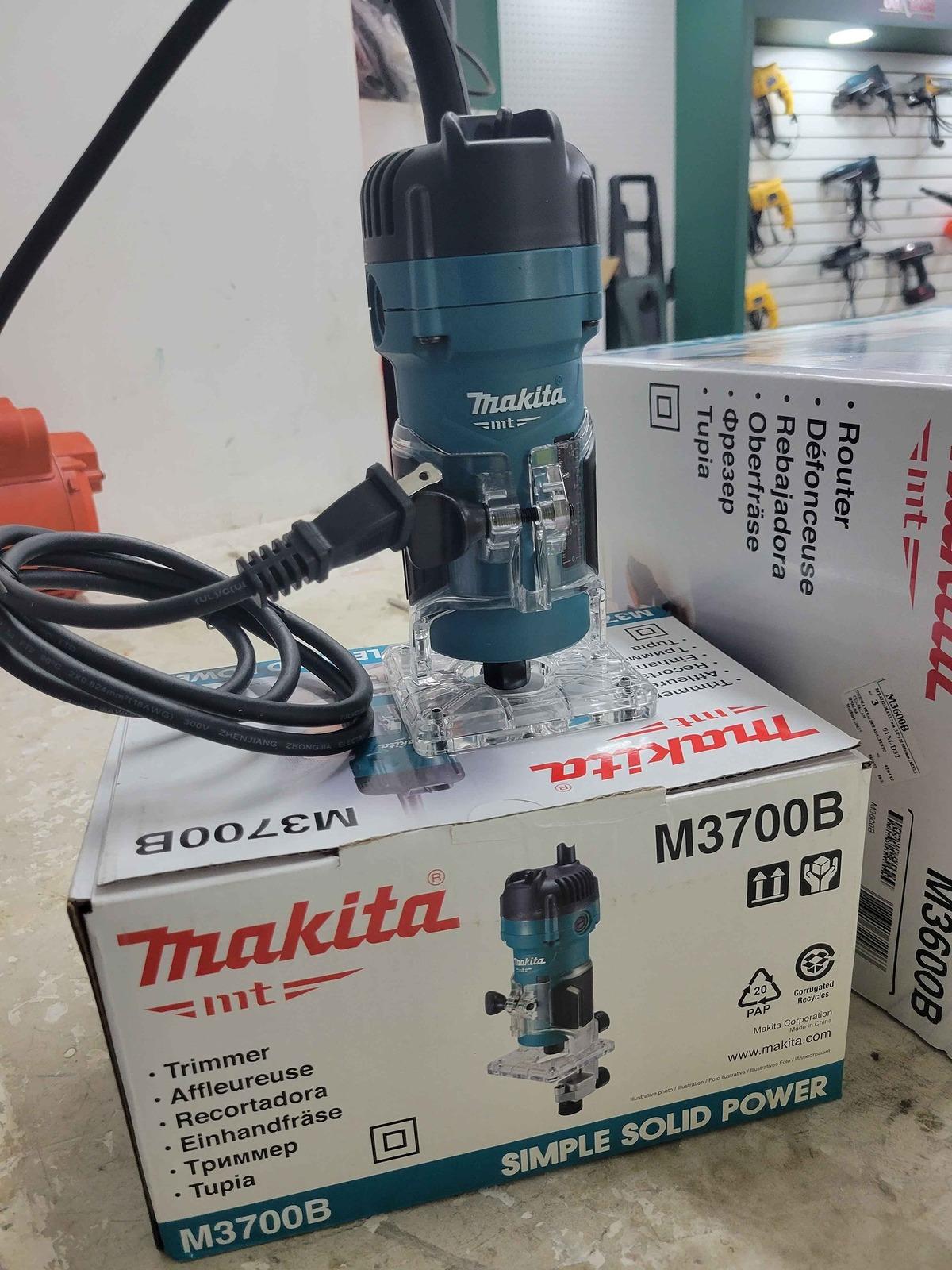MÁY ĐÁNH CẠNH 530W 1/4&quot; MAKITA M3700B - HÀNG CHÍNH HÃNG