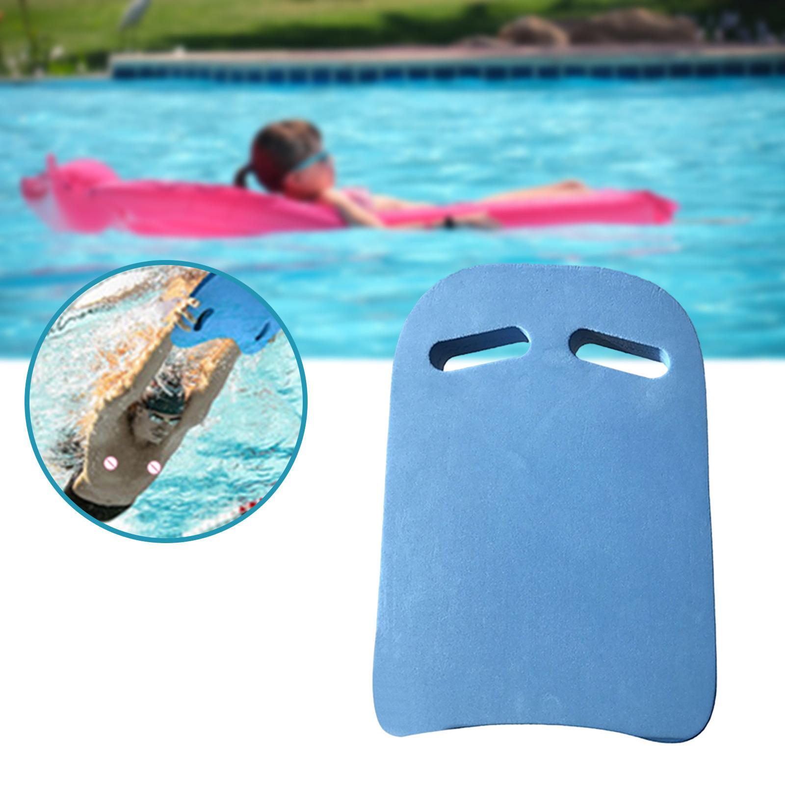 Swim Kickboard, Lightweight EVA Swim Training kickboard with 2 Integrated Hole Handles Suitable for Adult and Children