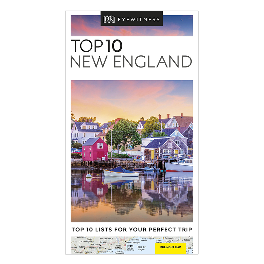 [Hàng thanh lý miễn đổi trả] Top 10 New England - Pocket Travel Guide (Paperback)