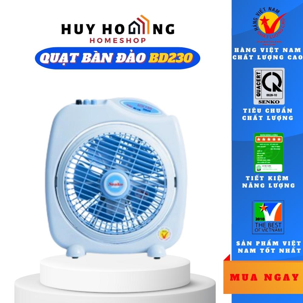 Quạt bàn đảo Senko BD230 ( Màu ngẫu nhiên) - Hàng chính hãng