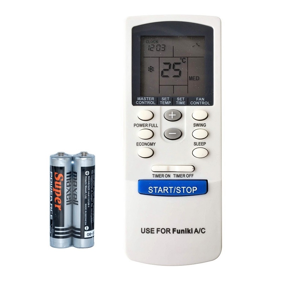 Remote Điều Khiển Dùng Cho Máy Lạnh, Máy Điều Hòa FUNIKI SH-MMC2