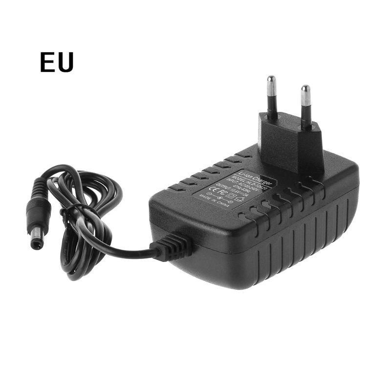 Bộ Sạc Pin Lithium 12.6v 2a 18650 Dc 5.5mm X 2.1mm