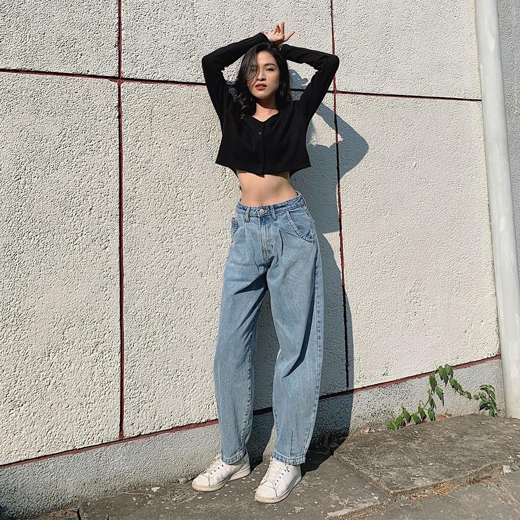 Áo Crop Cardigan