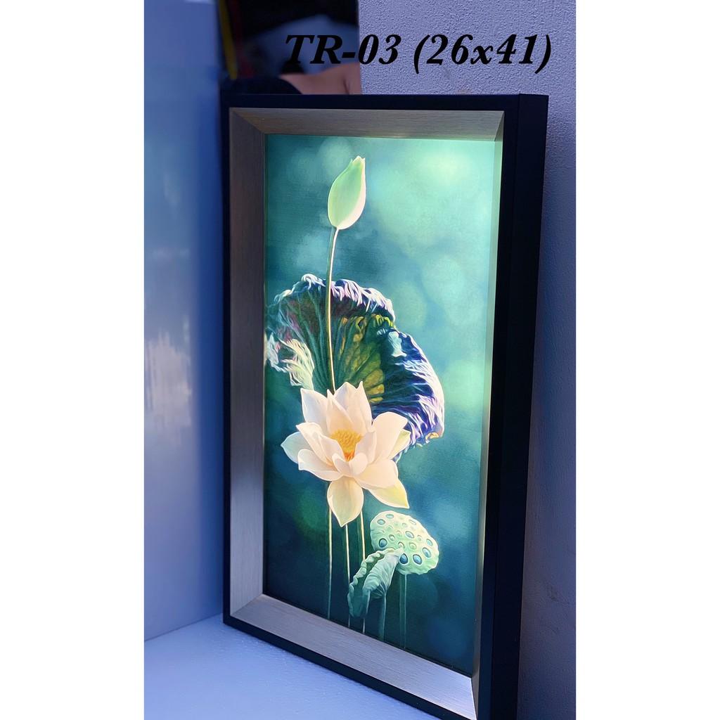 Đèn tranh LED nghệ thuật TR-03 độc đáo, tinh tế - 3 chế độ ánh sáng