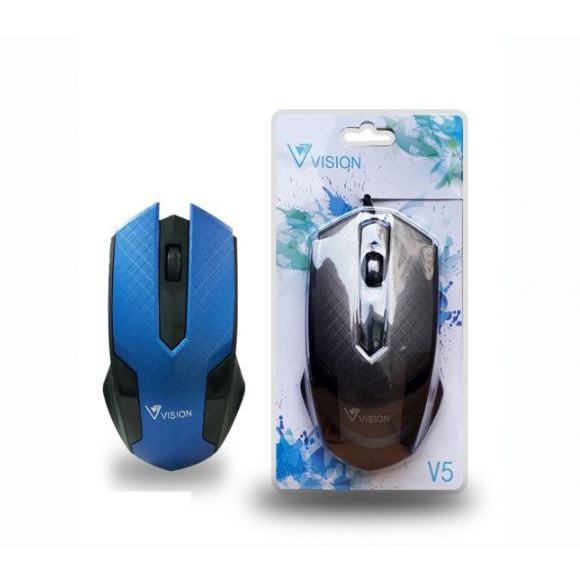 Chuột Máy Tính Có Dây Mouse Vision V5 Màu Ngẫu Nhiên -  Hàng nhập khẩu